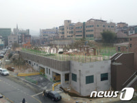 성남시, 놀이터 있는 주차장 완공