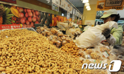 [사진]불티나는 부럼용 견과류