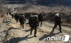 [사진]혹한기 100km 행군