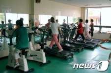목포시 주민센터에 건강프로그램 운영