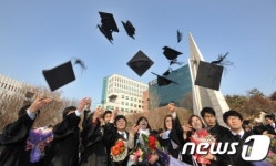 [사진]‘드디어 졸업이다’