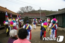 전남 화순군 22일 우봉마을 지신밟기 행사 개최