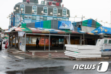 대천해수욕장, 불법조개구이집 철거 완료