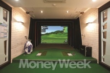 야, 백스핀 걸렸어…상급자의 골프존