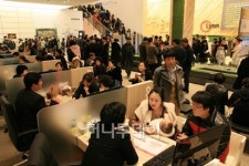 구미옥계 우미 린2차 모델하우스 북적