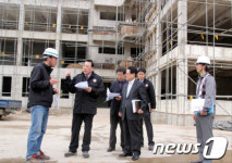 [사진] 정기호 전남 영광군수 현안사업장 방문 점검