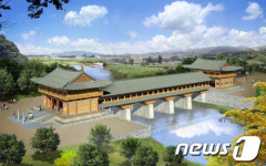 경덕왕이 건넜던 월정교 구경오세요