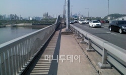 천태만상 자전거도로 #2···한강 성산대교 주변