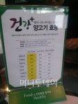 참숯 양대창 구이전문점 오발탄 제2브랜드 리틀램 선뵈..