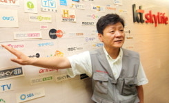 아파트에 달던 부의 상징 접시안테나, 400만 고지 눈앞