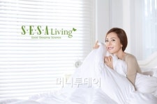 동탄맘 염정아, 세사리빙 친환경침구 전도사됐다