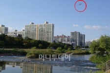 분당 이매동에 UFO? 연속 촬영사진속에...깜짝