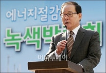 [사진]그린페어 축사하는 이종혁 전 의원