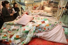 [사진]서울리빙디자인페어 이불 디자인도 예쁘죠?
