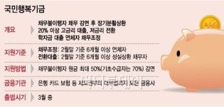국민행복기금, 구제 대상·기준·가격 불분명 과제산적