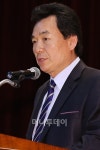 [사진]기념사하는 김형대 기능장애인협회 강남지부 지회장