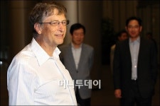 [문답]빌 게이츠 윈도8·삼성 IT 기기, 협업 방안 논의