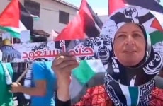 나라 빼앗긴 날 팔레스타인, 대규모 시위