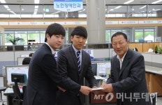 코리아텍, 천안시청에 100만원 기부