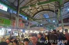 광장시장 녹두전, 저도 참 좋아하는데요