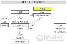 [더벨]태광그룹, 최상위 지배기업 변화 왜?