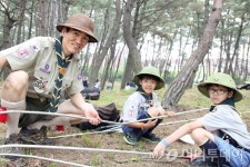 주말마다 스카우트 대장으로 변신하는 삼성맨