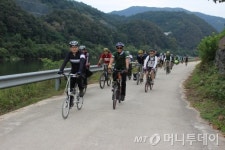 다혼 자전거동호회, 옥천 향수100리길 가을 정취 흠뻑