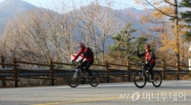 녹색자전거열차, 만추의 새재자전거길 찾아