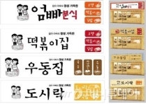 엄빠분식, 4가지 타입으로 분식창업시장 공략