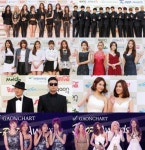 가온차트 수상자 명단, K-POP 축제의 자리 빛내