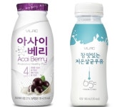 비락, 저온살균 우유·아사이베리 신제품 출시