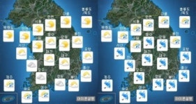 [내일 날씨] 진도 등 전남해안부터 전국 비…남해 안개·강풍