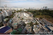 양천구청역 인근 갈산지역, 서울시 최초 환지방식 개발
