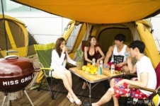 웅진플레이도시, 물놀이와 캠핑을 한번에 ‘워터 캠핑존’ 개장