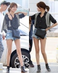 소녀시대 수영 공항패션, 쭉 뻗은 각선미로 올킬