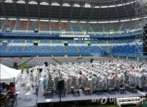 15일 대전 교황 첫 집전 미사 제단은 어떤 모습?