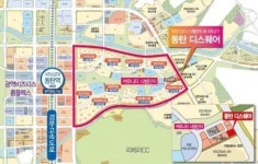 시범단지 입지, 1만7천여가구 품은 동탄2신도시 디스퀘어 상가