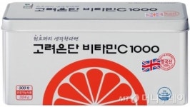 영국산 프리미엄 원료로 만든 고려은단 비타민C1000
