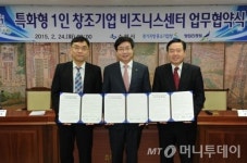 수원시-경기지방중기청 등, 1인 창조기업 지원 협약 체결