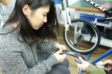 바이클로, 자전거동호회 두바이 응급정비 교육