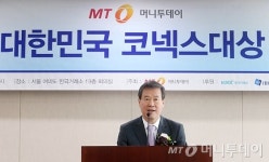 [사진]인사말 하는 홍선근 머니투데이미디어 회장