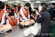 포항해양경비안전서, 해양사고 체험형 프로그램 진행