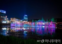 용인시, 오늘부터 분수 일제 가동