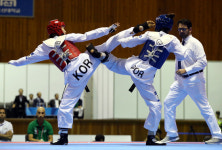 [광주U대회] 김소희 태권도 금메달…태권도 겨루기 첫 金