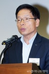[사진]축사하는 윤효춘 코트라 중소기업본부장