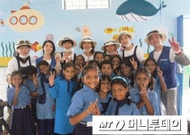 삼성물산 5년째 인도 학교 환경개선 및 문화교류활동 실시