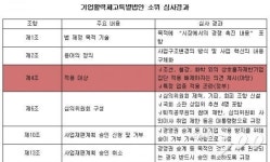 원샷법, 어디까지 왔나…대기업 적용등 여전히 이견