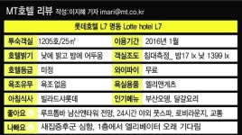 화제의 롯데호텔 L7 명동 미리 가보니