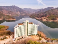 지리산에서 호수를…하동호 리조트에서 묵다