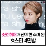 [카드뉴스] 숏컷 헤어가 신의 한 수된 女스타 4인방